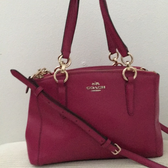 Coach Handbags - Coach Mini Christie Leather Crossbody (NWOT)